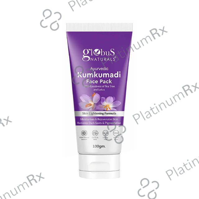 Globus Naturals Ayurvedic Kumkumadi Face Pack (100gm Each) 1 Tube