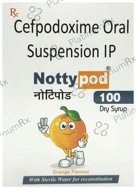 Nottypod 100 Dry Syrup Orange