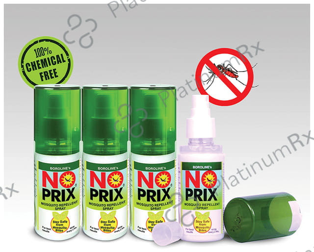 Boroline NOPRIX Herbal Mosquito Repellent Spray 100 ml