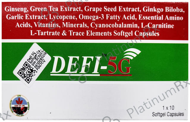 Defi 5G Softgel Capsule 10s