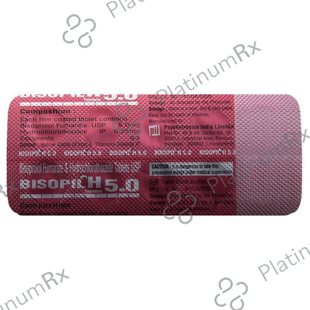 Bisopil H 5 Tablet
