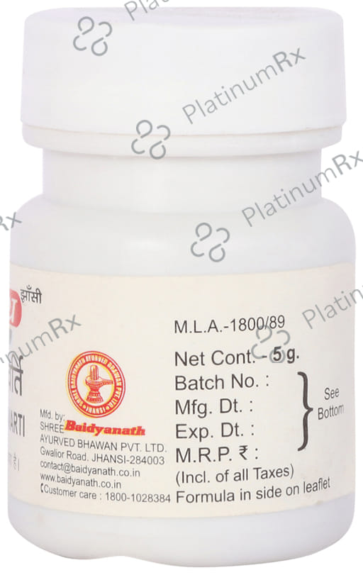 Baidyanath (Jhansi) Chandrodayavarti Tablet