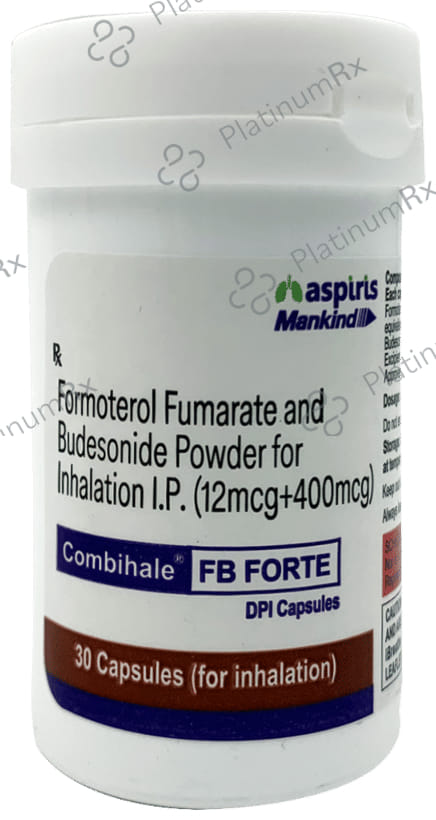 Combihale Fb Forte 400/12mcg Capsule 30s