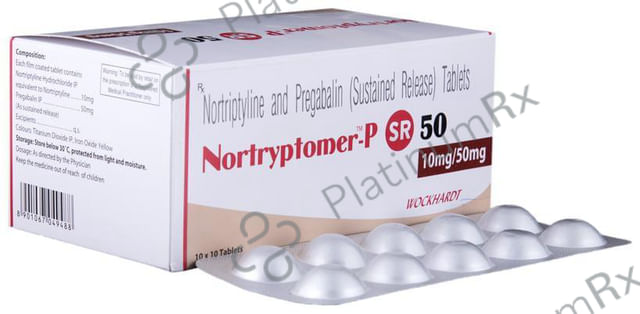 Nortryptomer-P SR 50 Tablet