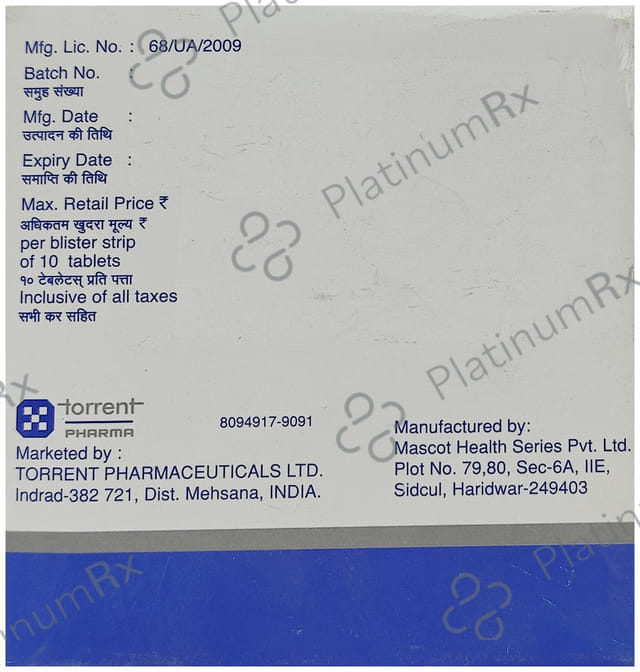 Glucreta GM 10/2/1000mg Tablet 10s