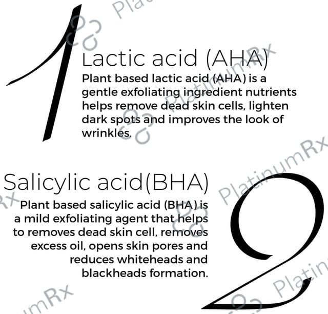 Brillare Salicylic & Lactic Acid Face Wash