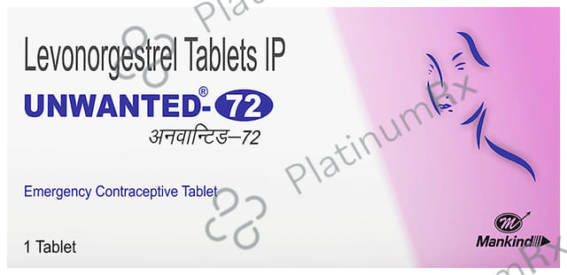 Unwanted 72 1.5mg Tablet 1s