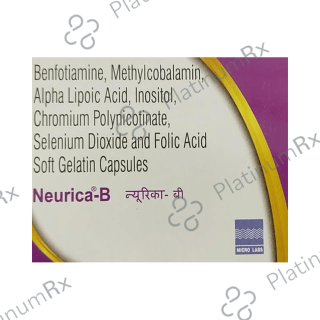 Neurica B Soft Gelatin Capsule 10s