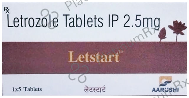 Letstart 2.5mg Tablet 5s
