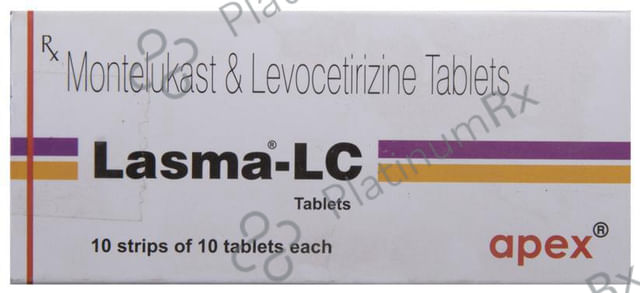 Lasma LC 5/10mg Tablet 10s