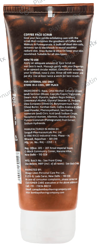 Bombay Shaving Company Coffee Scrub