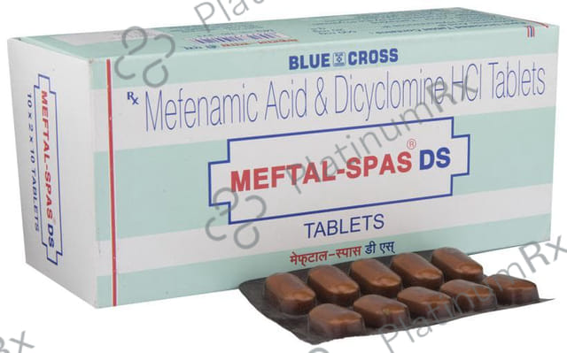 Meftal Spas DS 20/500mg Tablet 10s
