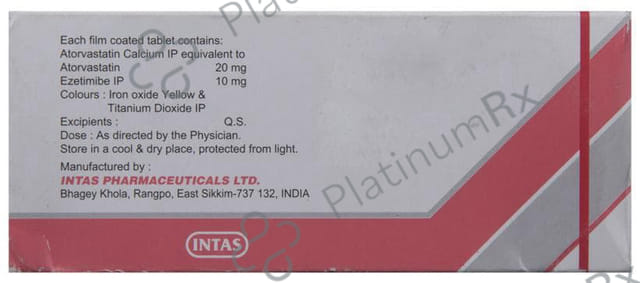 Lipi EZ 20/10mg Tablet 10s