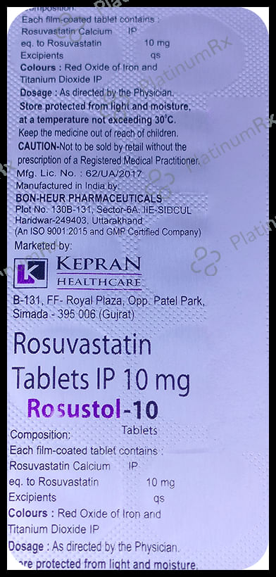 Rosustol 10 Tablet