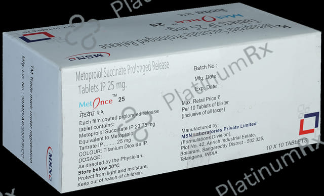 Metonce 25mg Tablet PR