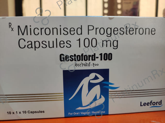 Gestoford 100mg Capsule 10s