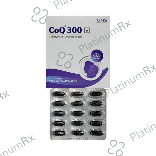 CoQ 300mg Capsule 15s