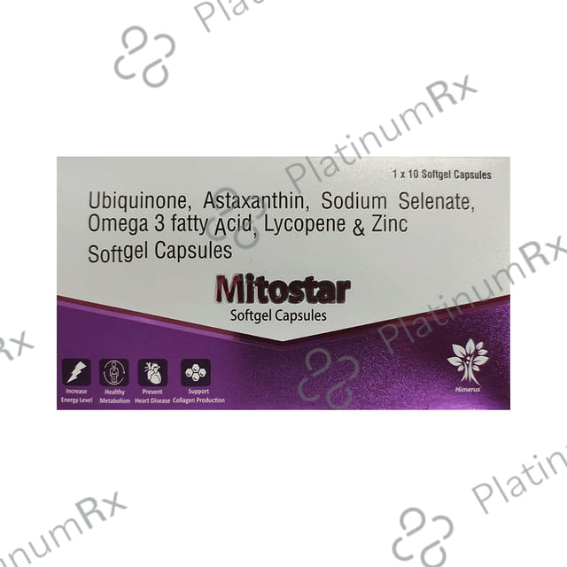 Mitostar Soft Gelatin Capsule