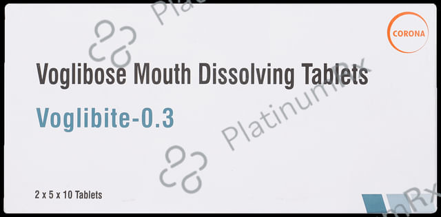 Voglibite 0.3mg Tablet MD 10s