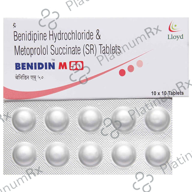 Benidin M 4/50mg Tablet SR 15s