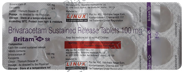 Britam 100mg SR Tablet 10s