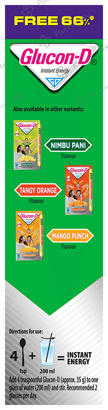 Glucon D with Glucose Flavour Regular 125gm