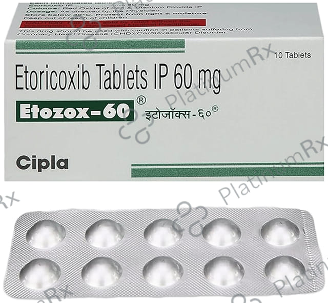 Etozox 60mg Tablet 10s