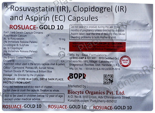 Rosuace-Gold 10 Capsule IR