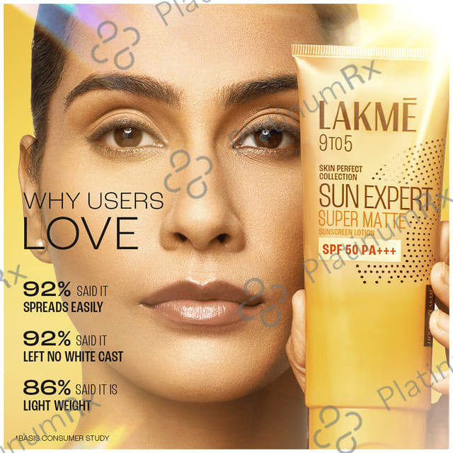 Lakme Sun Expert Ultramatte SPF 50 PA+++ Lotion 50ml
