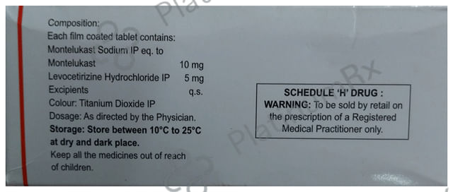 Alerfix M 5/10mg Tablet 15s