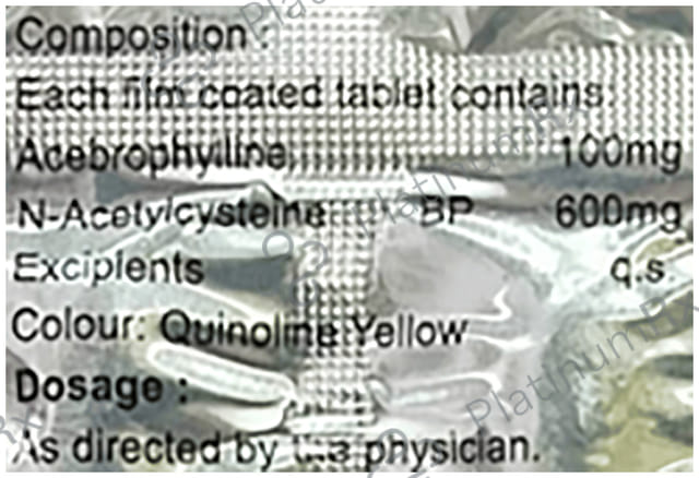 Pulmodeep 100mg/600mg Tablet