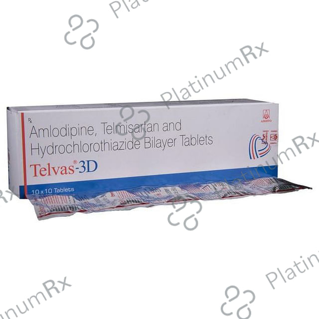 Telvas 3D 5/12.5/40mg Tablet 10s