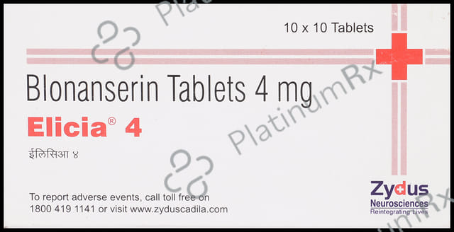 Elicia 4mg Tablet 10s