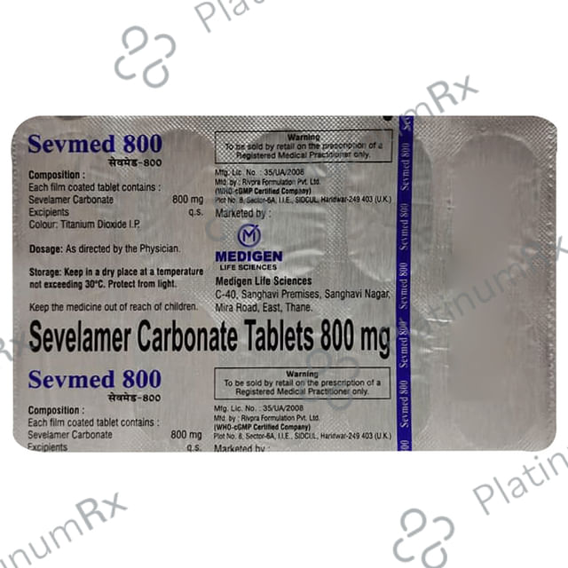 Sevmed 800 Tablet