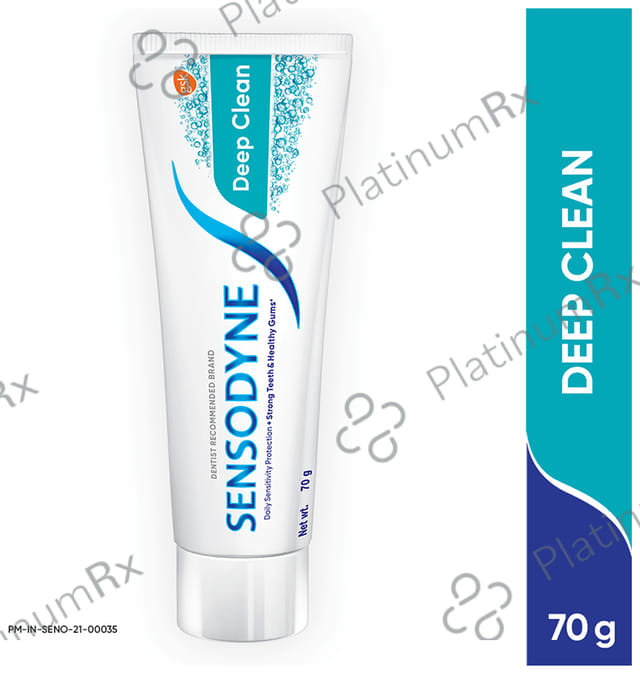 Sensodyne Deep Clean Sensitive Toothpaste 70gm