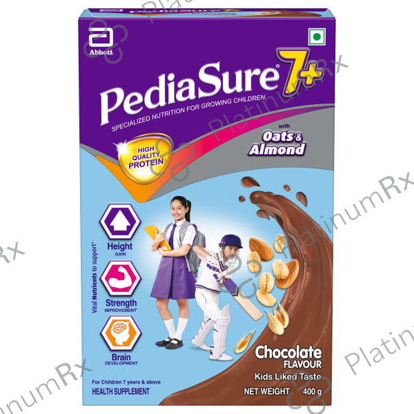 Pediasure 7+ Chocolate with Oats & Almond Refill Powder 400gm
