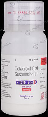 Cefadrox 250mg Dry Syrup 30ml