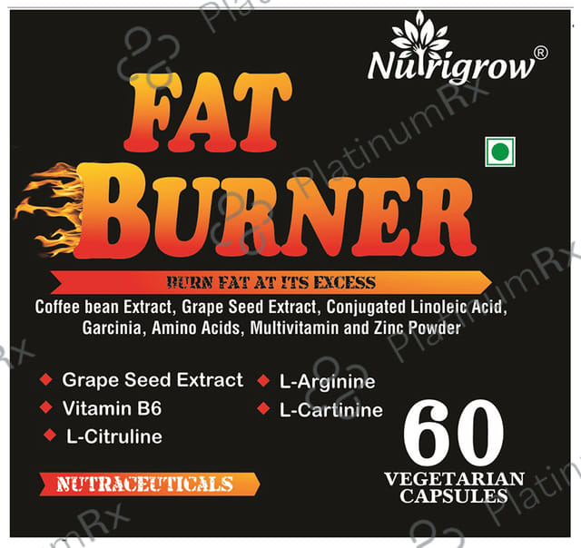 Nutrigrow Fat Burner Vegetarian Capsule