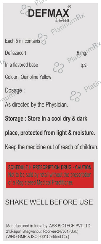 Defmax Oral Suspension