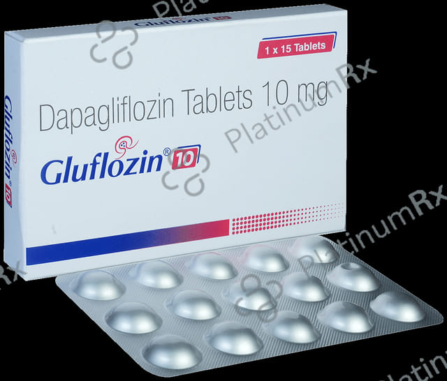 Gluflozin 10mg Tablet 15s