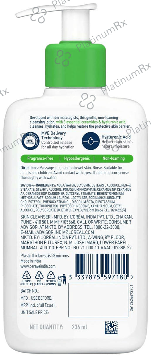 CeraVe Hydrating Cleanser 236 ml