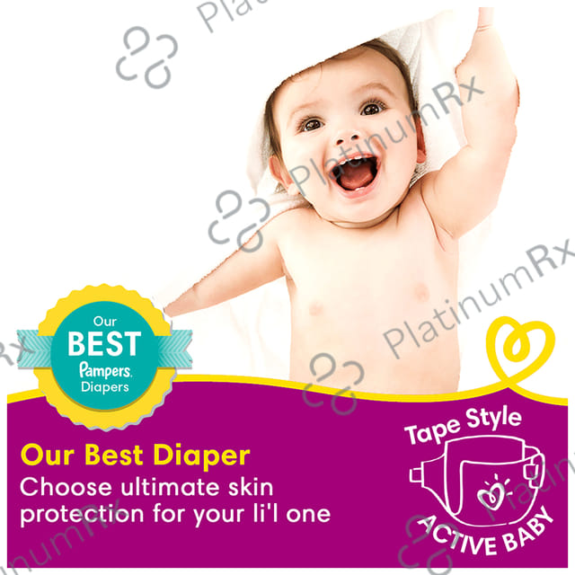 Pampers Active Baby Diaper Small 46s