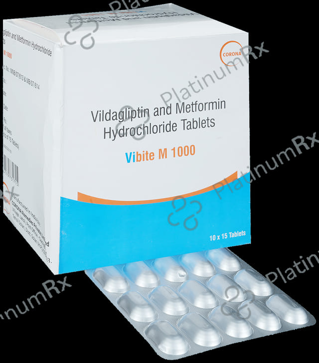 Vibite M 1000/50mg Tablet 15s