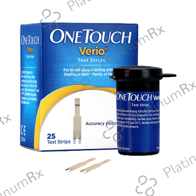 OneTouch Verio Test Strip Test 25s