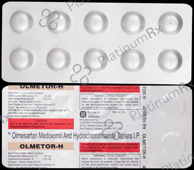 Olmetor H 12.5/20mg Tablet 10s
