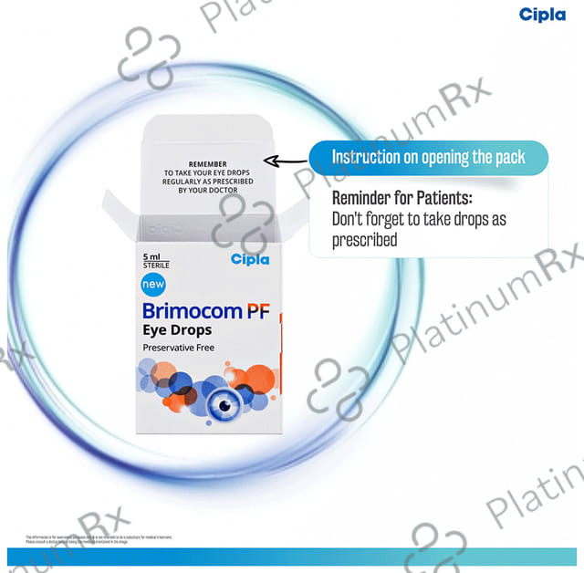 Brimocom PF Eye Drop 10 ml Eye Drop