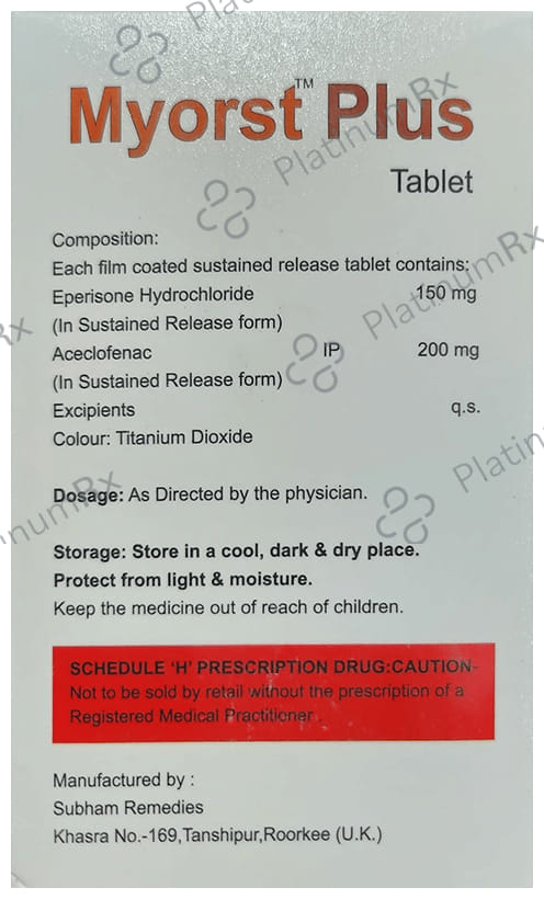 Myorst Plus Tablet SR
