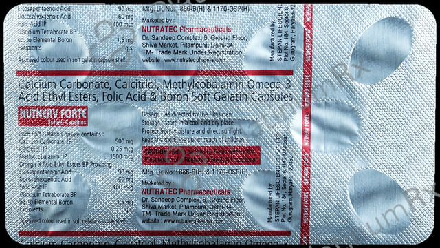 Nutnerv Forte Soft Gelatin Capsule