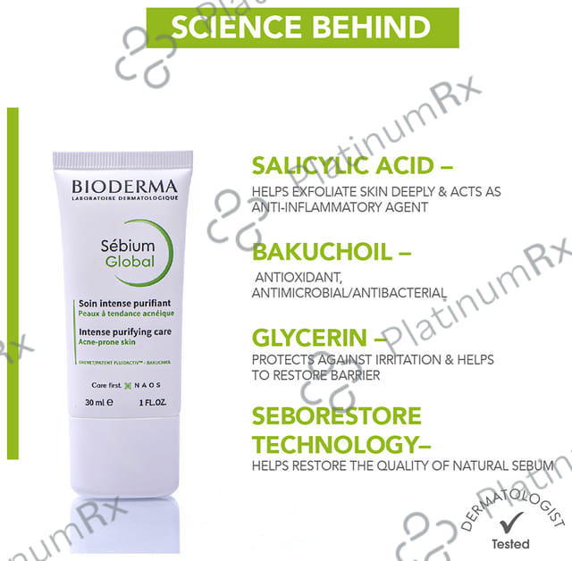 Bioderma Sebium Global Intense Purifying Cream 30ml