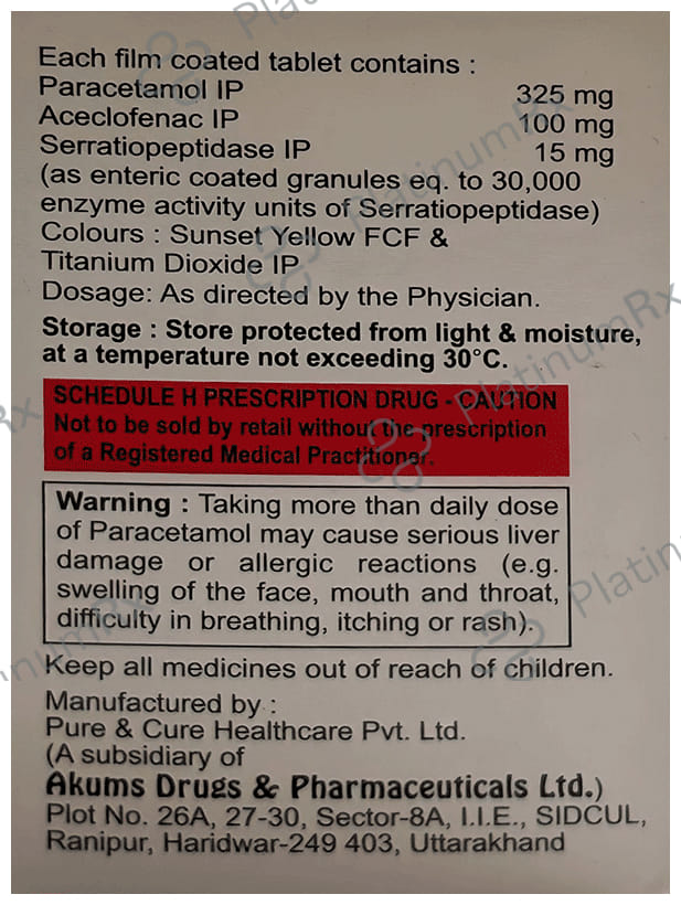 Seraflam-Forte Tablet